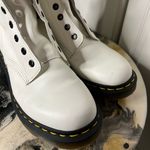 Dr. Martens 1460 Smooth White Leather Lace Up Boot Photo 6