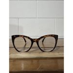 Betsey Johnson  Tortoise Cat Eye Eyeglasses Frames 52-19-145 Clear Photo 11