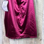 Crystal Doll Crystal Dolls Sleeveless Short Sheath Size 9 Jr. Burgundy Party Cocktail Dress Photo 7