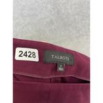 Talbots  Women's Dress Pants Solid Magenta Straight Leg Size 2 Heritage Photo 4
