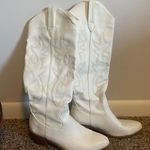 Boutique White cowboy boots Photo 0