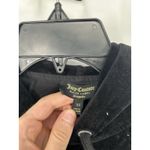 Juicy Couture Velour Oversized Cropped Track Jacket Hooded Full Zip Up XS Photo 2