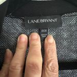 Lane Bryant Black Blue Open Front Cardigan Sweater Plus Size 18/20 Animal Print Photo 4