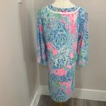 Lilly Pulitzer LILLY PULITZE Delancey Dress Sink or Swim Flutter Butterfly Medium Photo 2