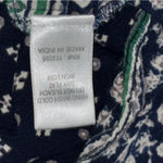 En Crème Blue Patterned Top or Mini Dress Size M Photo 5