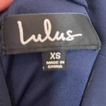 Lulus  Air of Romance Navy Blue Maxi Dress Bridesmaid Gown Women’s Size XS New Photo 8