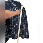 Habitat  Cotton Lux Knit Swing Jacket-Plaid Women's,size L, Photo 9