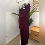 Katie May  Mojave Single Long Sleeve‎ Gown in Sangria Photo 3