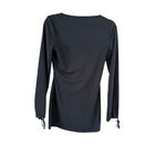 Women's Shape FX by Newport News Black Long Sleeve V Photo 8