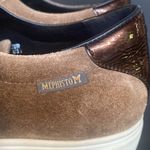 Mephisto Frederica Leather Sneakers Taupe size 7.5 Brown Photo 3