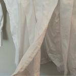 ZARA  White Coastal Preppy Poplin Wrap Mini Dress Small Photo 10