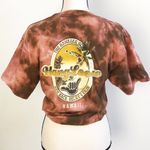 Alstyle Hawaiian Boho Hang Loose Kick Back Hippie Streetwear Tie Dye Shirt Sz M Brown Size M Photo 3