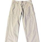 Levi's Vintage Silvertab Pants Mens 36x32 Used Light Tan Baggy Carpenter Photo 2