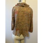 Lauren Jeans Co. Women's Lightweight Brown Floral Blouse, Size: L #3 Size M Photo 1