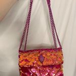 Kurt Geiger Kensington Sequin Shoulder Bag Pink Photo 3