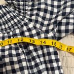 Abercrombie & Fitch Black and White Gingham Mini Dress Photo 3