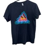 Adidas  🪩4/$20!!  Women’s Rainbow 🌈 Colorful Logo Athletic T-Shirt Med 🪩4/$20!! Photo 0