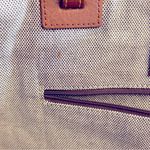 Dooney & Bourke Brown Suede Tote Bag Photo 14