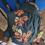 Free People SOLD OUT Medium Fleur Printed Tunic in Twilight Combo Photo 8