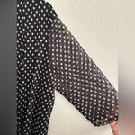 Estella & Julie Polka Dots Cardigan Black Dress 20W Photo 4