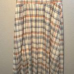 As You Wish As U Wish Plaid Maxi Dress - Blue and Orange Striped SZ M Short Sleeve Tee Lace Photo 0