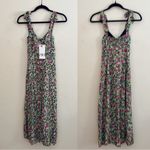 ZARA  | Floral Button Up Midi Dress Photo 2