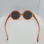 None Orange Sunglasses & Orange Sparkly Case Photo 4