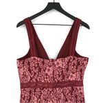 Keepsake  Leticia Lace Embroidered Midi Dress Rose Pink M Photo 11