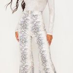 Pretty Little Thing Snake Skin Pants Photo 0