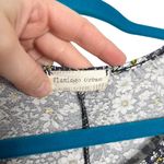 Flamingo Urban Ditsy Floral Double Ruffle Hem Blouse White Photo 5