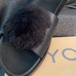 Yoki Black Slide Shoes - Size 9 Photo 1