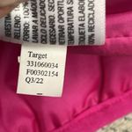 Wild Fable  burgundy berry red lining puffer zip up jacket Photo 6