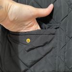 Adrienne Vittadini  Black Quilted Puffer Vest Button Down Jacket Womens S Fall Photo 2