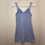 Brandy Melville Light Blue & White Summer Floral Amara Mini Dress Size XS/S Photo 5