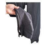 Athleta  Trekkie Crop Black Zippered Pull On Pants Size 12 Travel Athleisure Photo 2