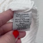 Johnny Was  Calme‎ White Double Pocket Shirt Dress size small Photo 7