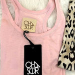 Chaser Tanktop Bundle Pink/ Cheetah Print M NEW Photo 0