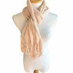 Charming Charlie NWT Womens  Peaches n Cream Metallic Shimmer Scarf Photo 0