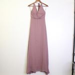 Birdy Grey  Moni Convertible Halter Maxi Dress in Dark‎ Mauve Size XS Photo 1