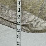 Maison d’ Amelie Women’s Top One Shoulder Ruched Side Metallic Size M Gold Size M Photo 15