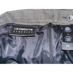 Liz Claiborne Classics Wool Pants Sz 12 Houndstooth Pleated Lined Back Zip Retro Photo 5