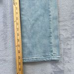 CAbi Jeans Womens 4 Higher Straight Very Light Blue Faded Wash Summer Classic Photo 6