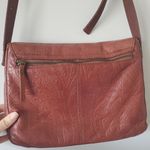 American Leather Co Brown Leather Crossbody Bag Photo 4