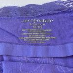 Aeropostale Purple Floral Lace Trim Cami Tank Top Women’s XL Stretch Photo 1