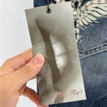 Buckle Miss me  Y2K 2000s beaded embroidered bling cross wings size 29x34.5 long Photo 6