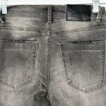 One Teaspoon  Gray Skinny Leg Distressed Ankle Cropped Pants(Size 26) Photo 7