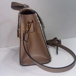 Dune London Embossed Snake Print Designer Lux Crossbody Gold Straw Wicker Purse Photo 8