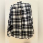 Banana Republic  Black and White Checkered Men's Shirt Photo 3