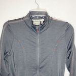 Athleta NWOT Jacket Womens XXS Gray Full Zip Long Sleeve Running Yoga Stretch Photo 2