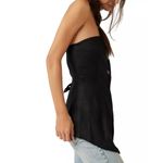 Free People  Between Us Tube Top in Black Medium Womens New strapless Tank Photo 11
